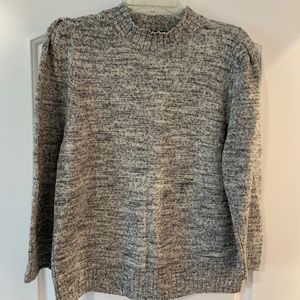 Ann Taylor XXL Sweater w/ Gathered Puff shoulders